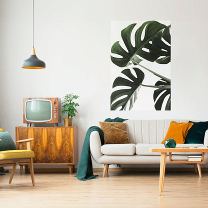 FOLIAGE FUSION Peel and Stick Vertical Poster