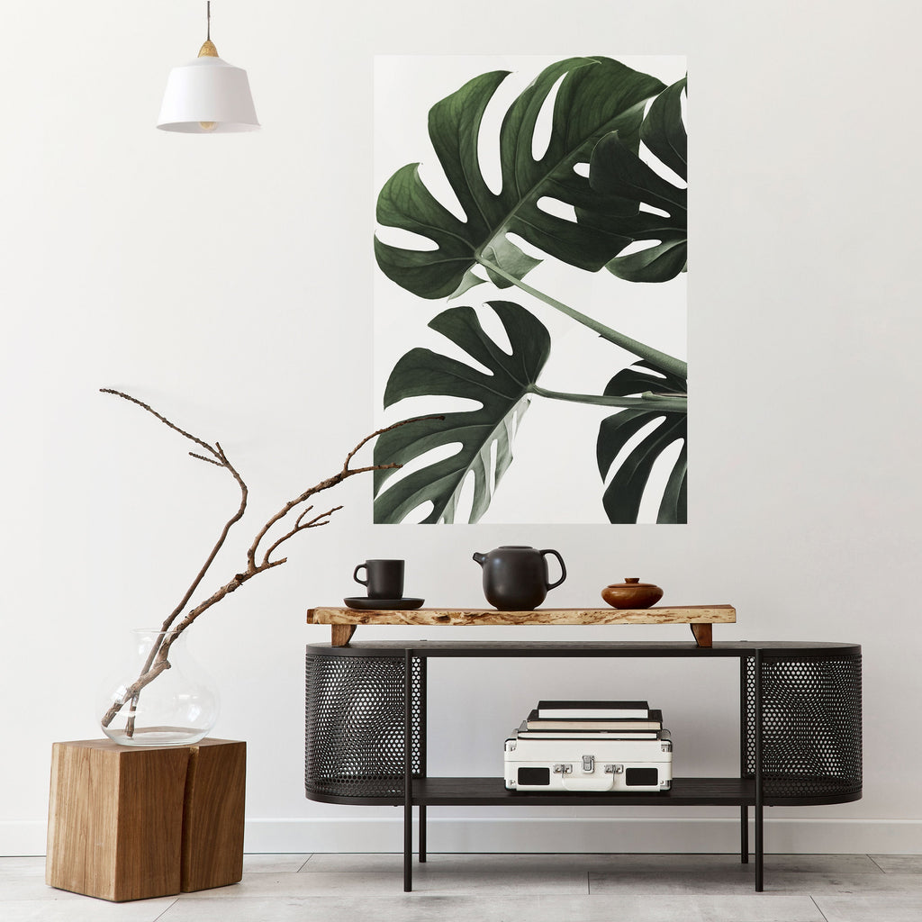 FOLIAGE FUSION vertikal affisch med självhäftande mönster