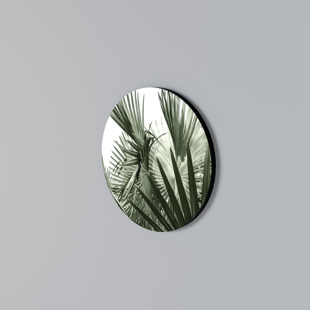 PALM PARADISE DANCE Rund väggdekor