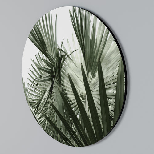 PALM PARADISE DANCE Rund väggdekor