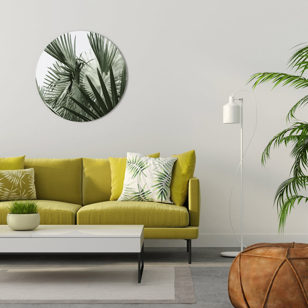 Rund väggdekoration PALM PARADISE DANCE