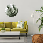 PALM PARADISE DANCE Round Wall Art