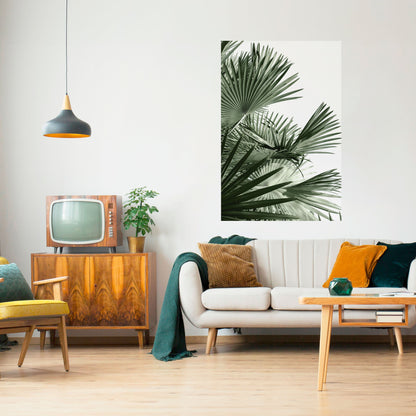 PALM PARADISE DANCE Vertikal affisch med självhäftande motiv