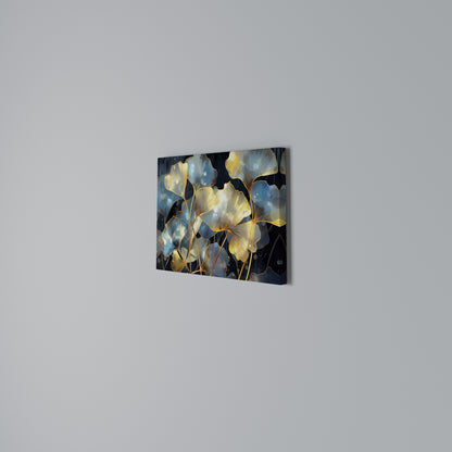 GLIMMERING GINKGO DREAMS Horizontal Canvas Print