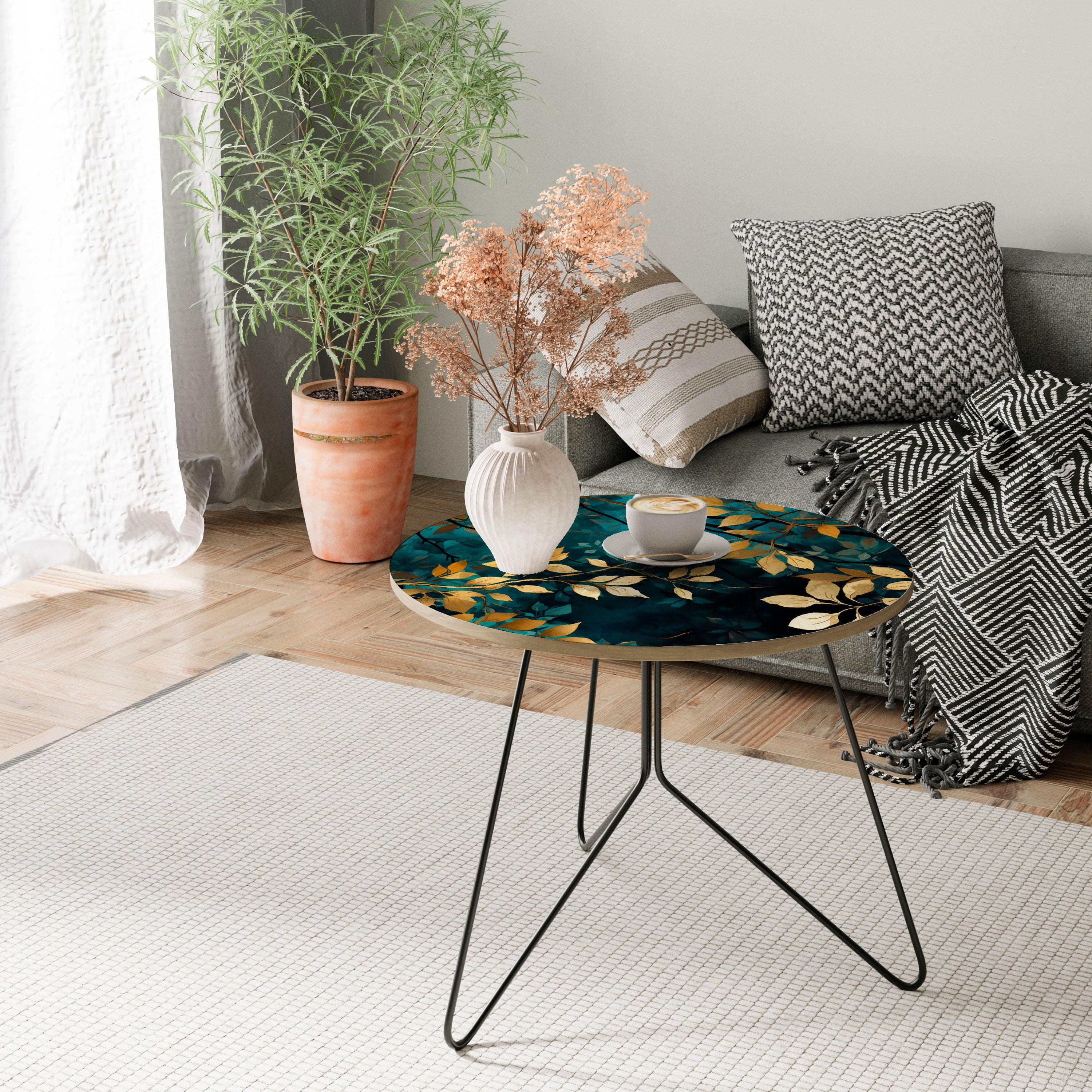 LUSH TURQUOISE Coffee Table