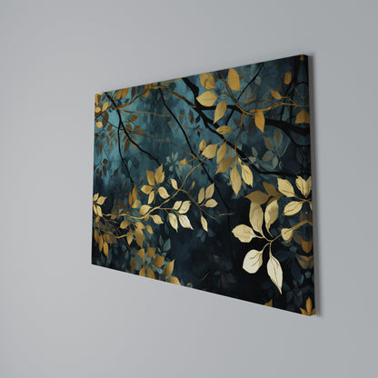 LUSH TURQUOISE Horizontal Canvas Print