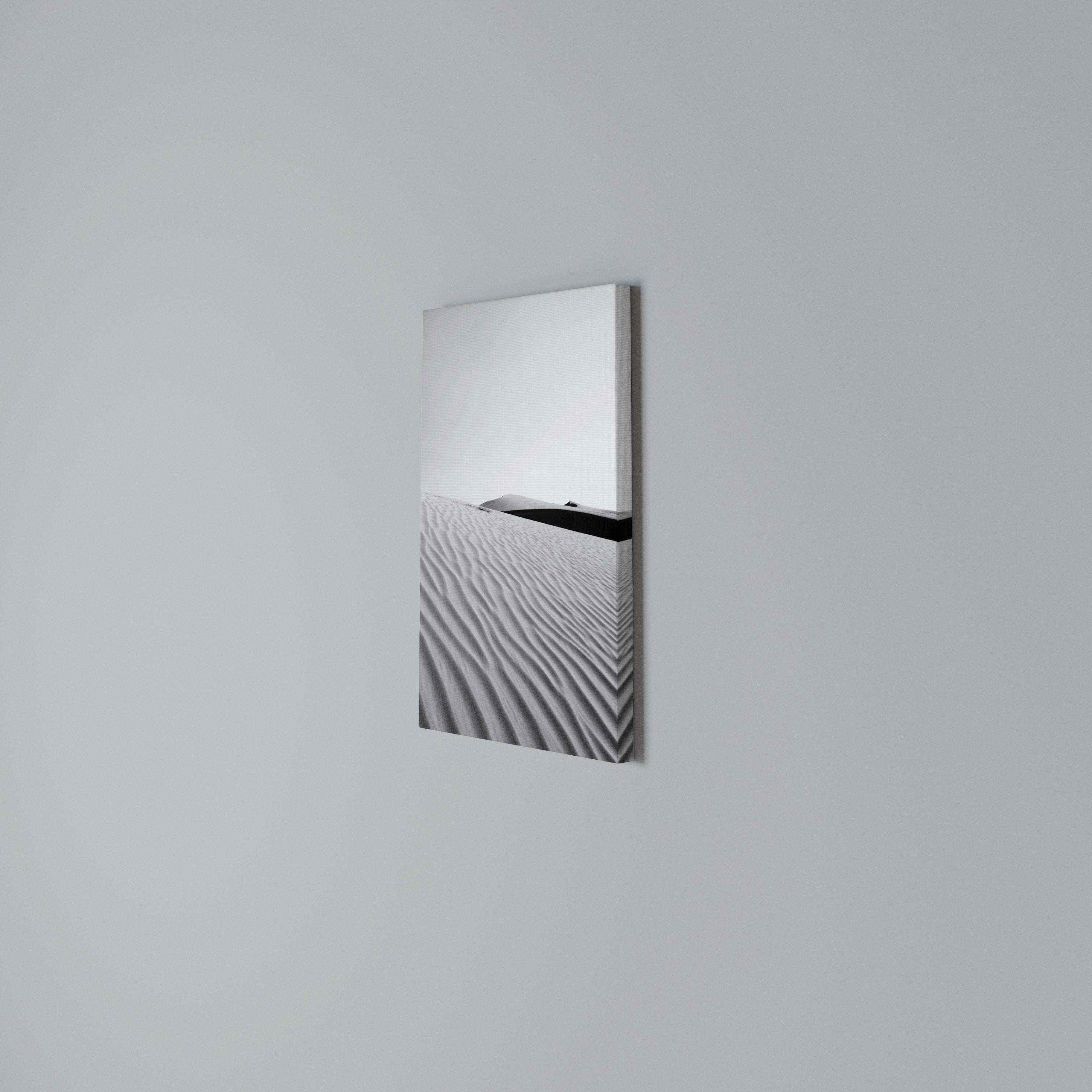 SAND INFINITY Vertical Canvas Print
