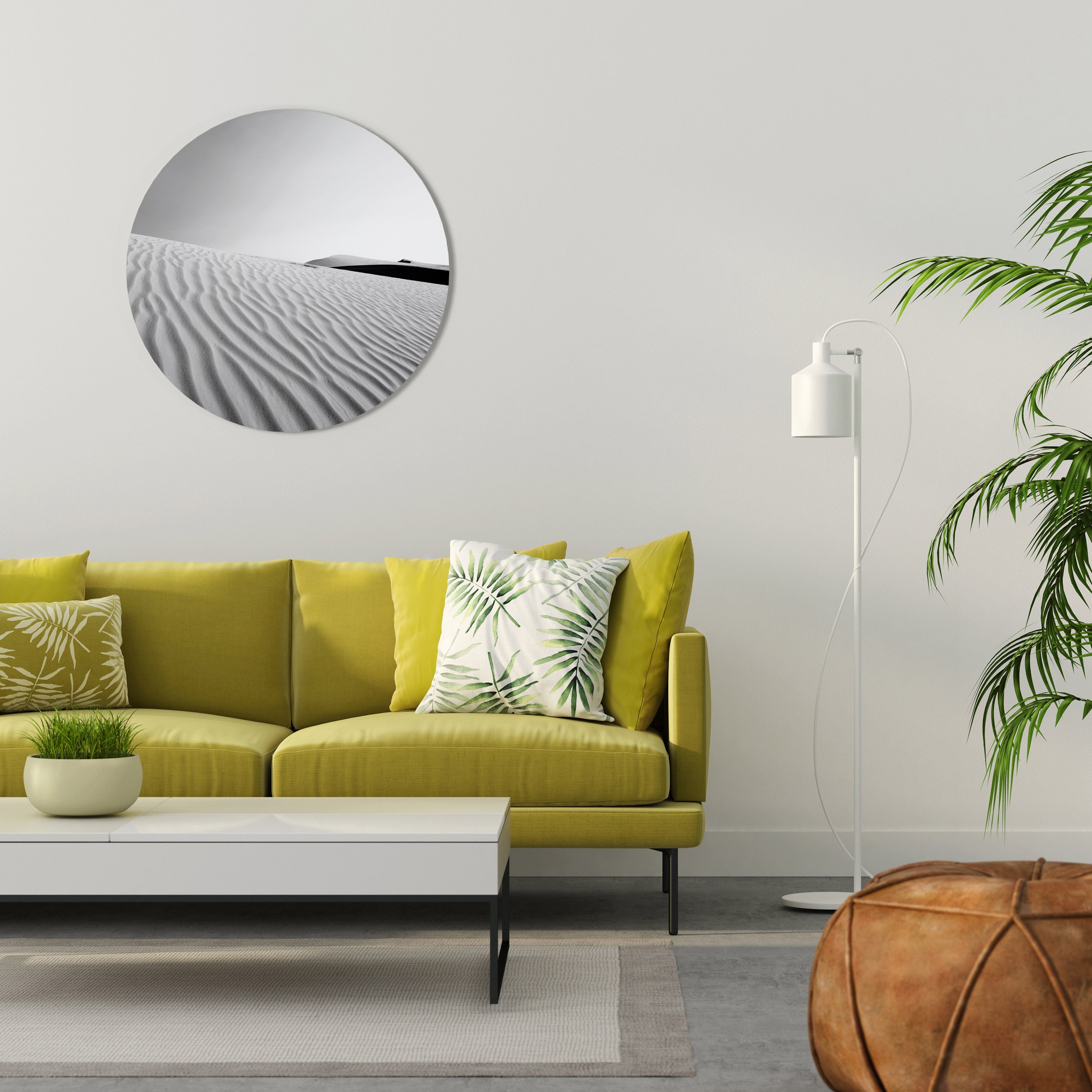 SAND INFINITY Rund Väggdekoration