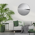 SAND INFINITY Round Wall Art