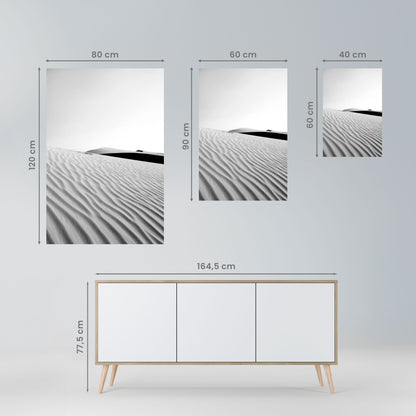 SAND INFINITY vertikal poster med självhäftande mönster
