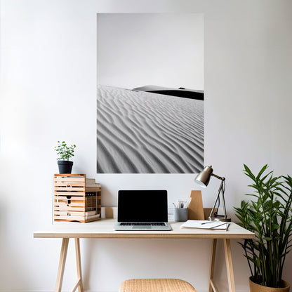 SAND INFINITY vertikal poster med självhäftande mönster