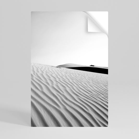 SAND INFINITY Peel and Stick Vertical Poster
