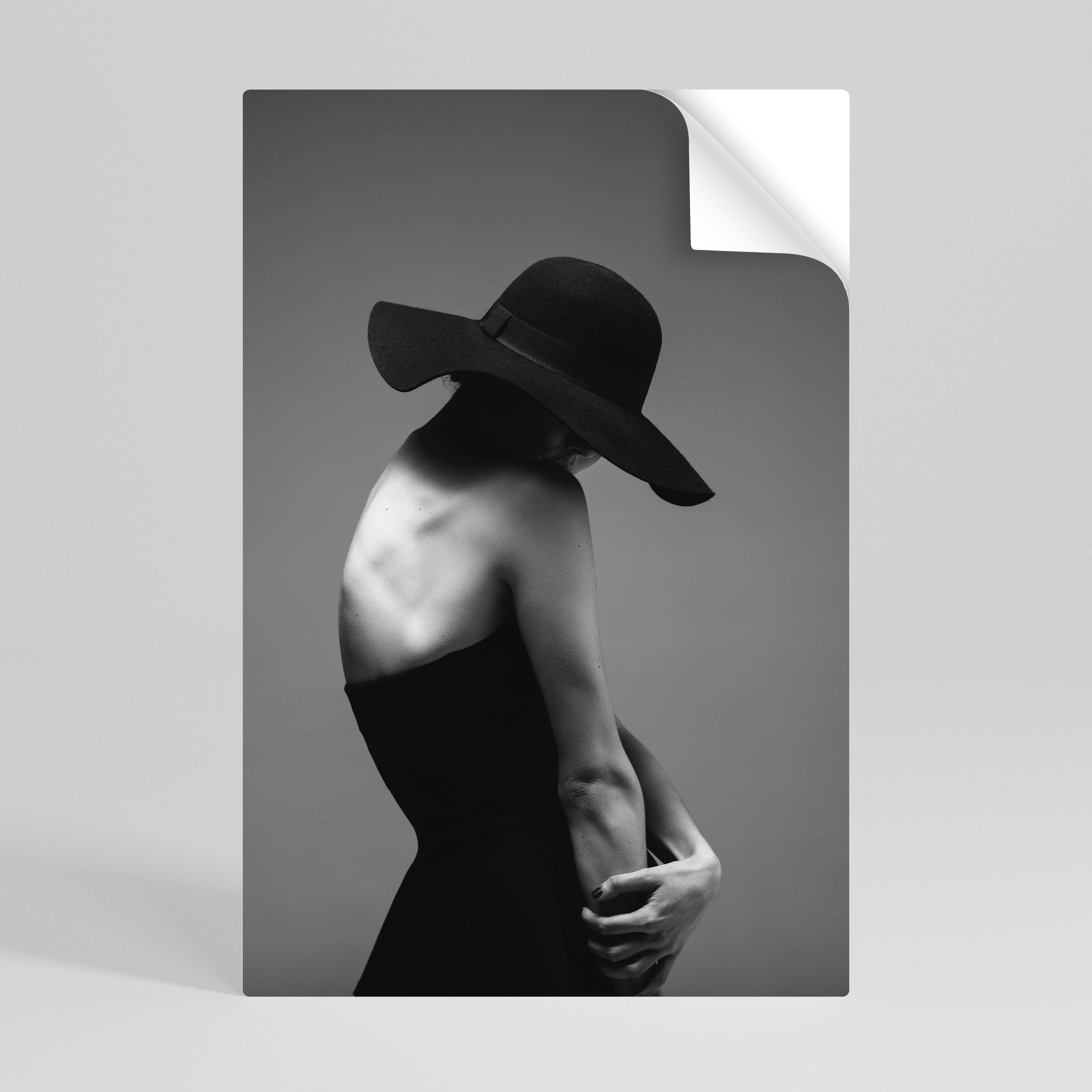 SILHOUETTE OF MYSTERY Självhäftande Vertikal Poster