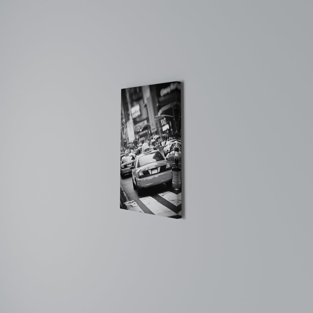 TIMELESS TAXI TALES Vertical Canvas Print