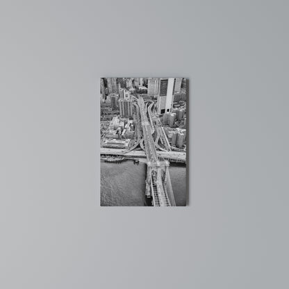 METROPOLITAN MAZE DANCE Vertical Canvas Print