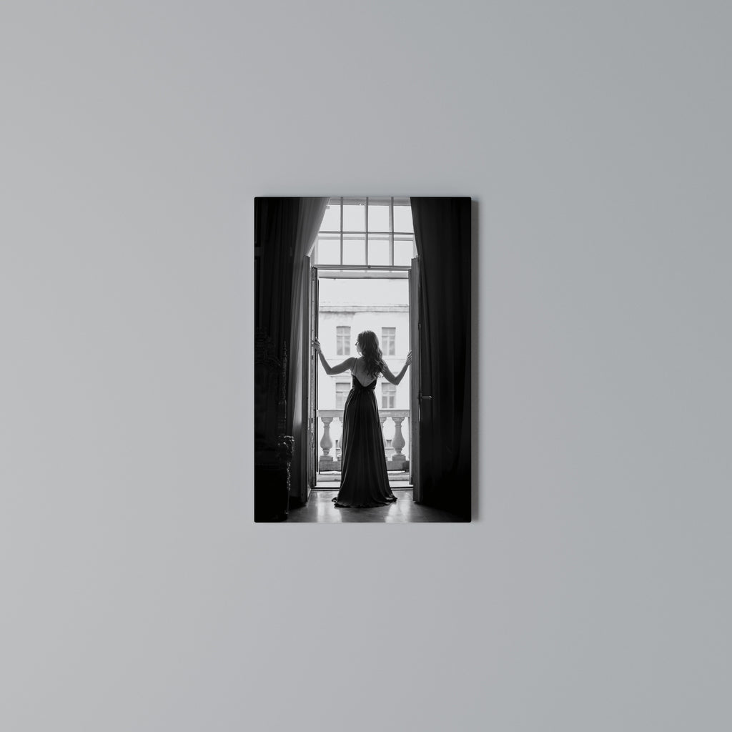 WINDOW TO WONDERS Vertical Canvas Print