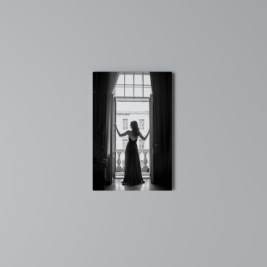 WINDOW TO WONDERS Vertical Canvas Print