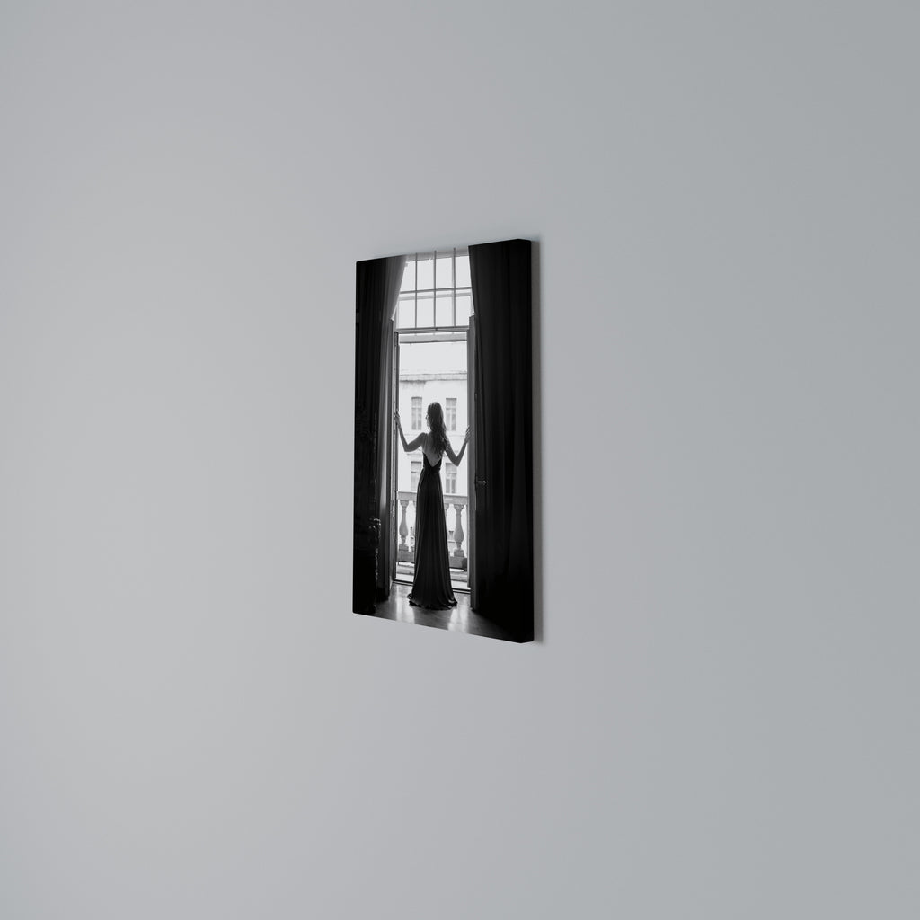 WINDOW TO WONDERS Vertical Canvas Print