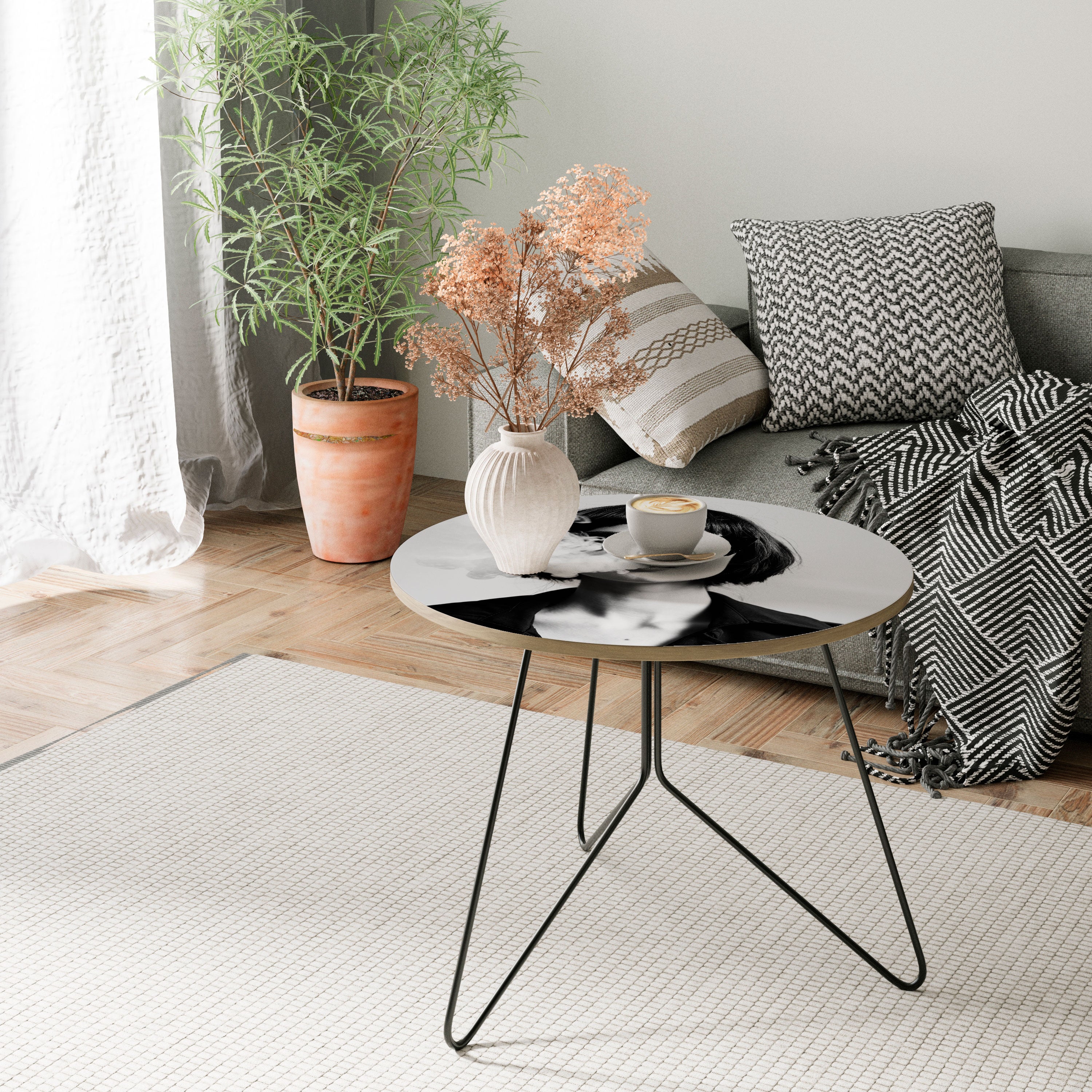 SMOKY BELLE Stort soffbord