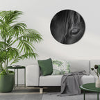 SILENT STRENGTH Round Wall Art