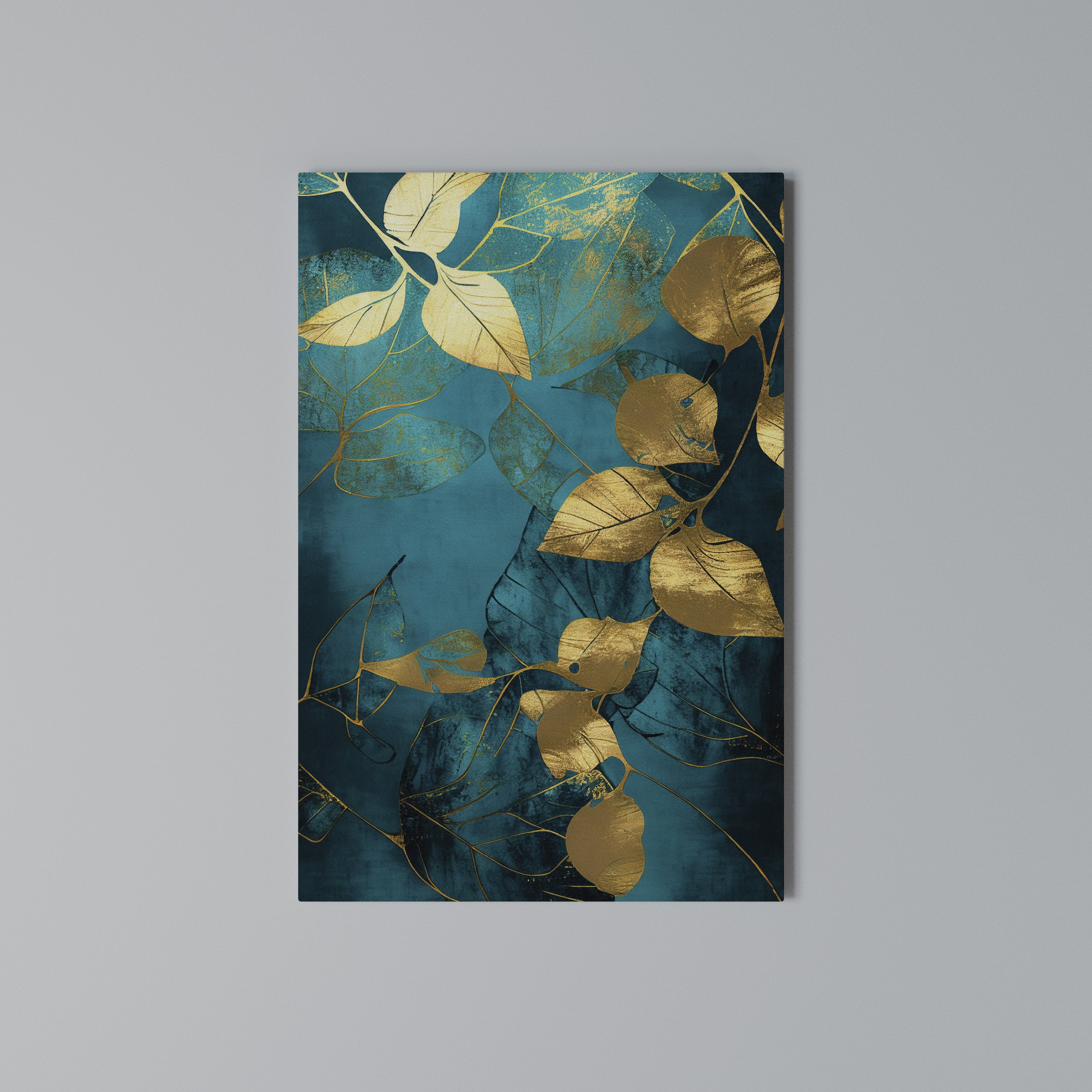 FOLIAGE FANTASIA Vertical Canvas Print