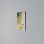 LEAVES IN RADIANCE Vertical Canvas Print