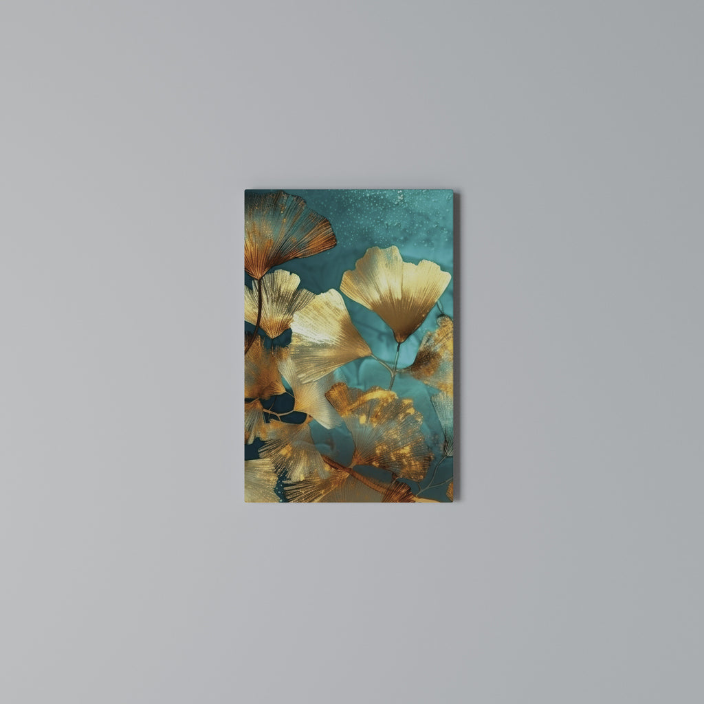 LUMINOUS FOLIAGE Vertical Canvas Print