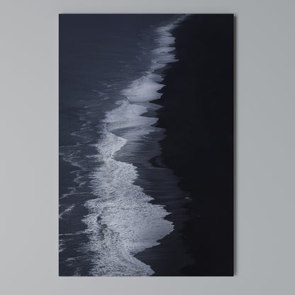 OCEAN'S WHISPER Vertical Canvas Print