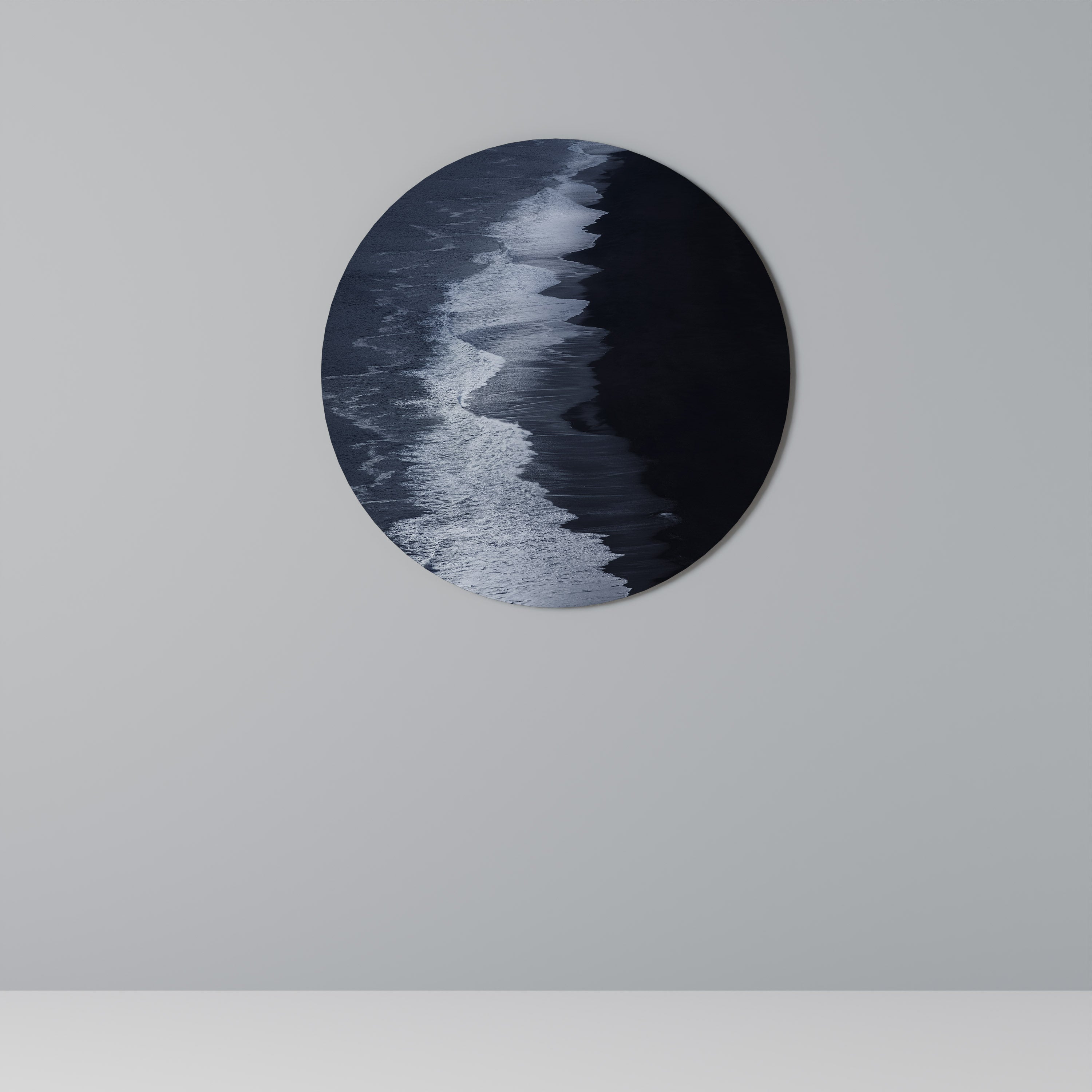 Rund väggdekoration OCEAN'S WHISPER