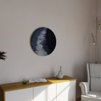 OCEAN'S WHISPER Round Wall Art