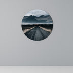 FOGBOUND HEIGHTS Round Wall Art