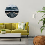 FOGBOUND HEIGHTS Round Wall Art