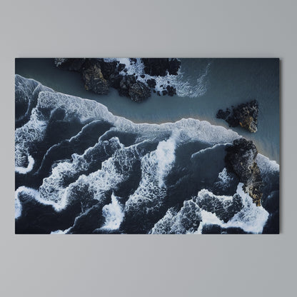 COSMIC COASTLINE Horizontal Canvas Print