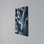 COSMIC COASTLINE Vertical Canvas Print
