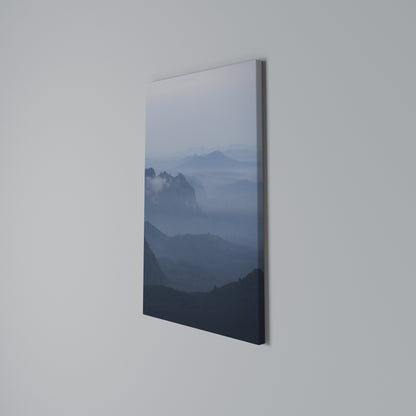 MISTY MOUNTAIN WHISPER Vertical Canvas Print