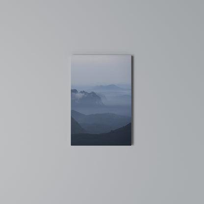 MISTY MOUNTAIN WHISPER Vertical Canvas Print