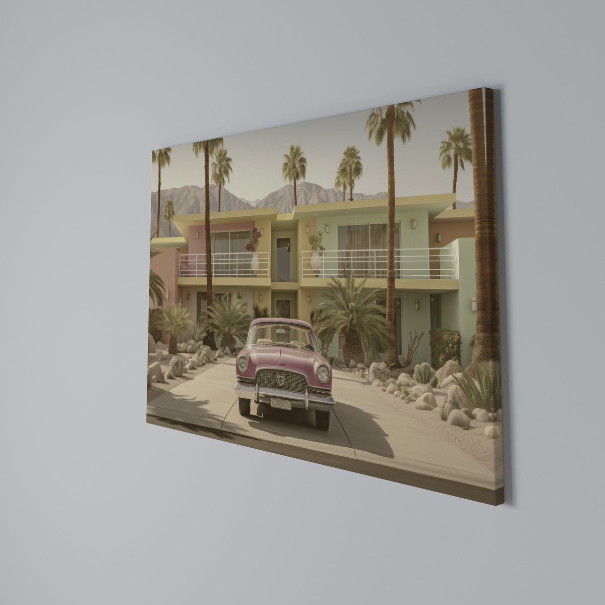 CALIFORNIAN STYLE Horizontal Canvas Print