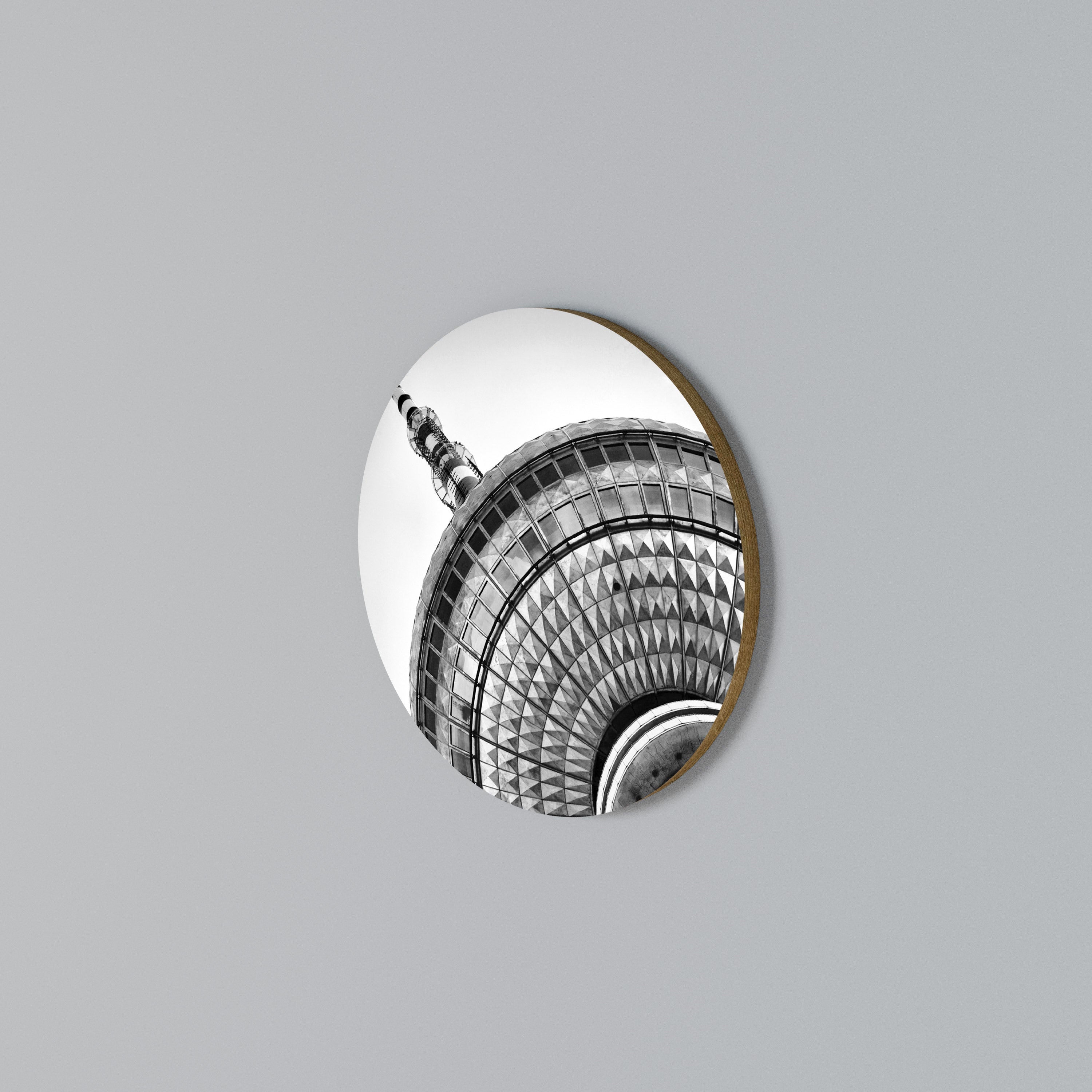 BERLINER FERNSEHTURM Rund väggdekor