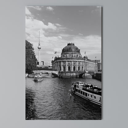GHOSTS OF HISTORY Vertical Canvas Print