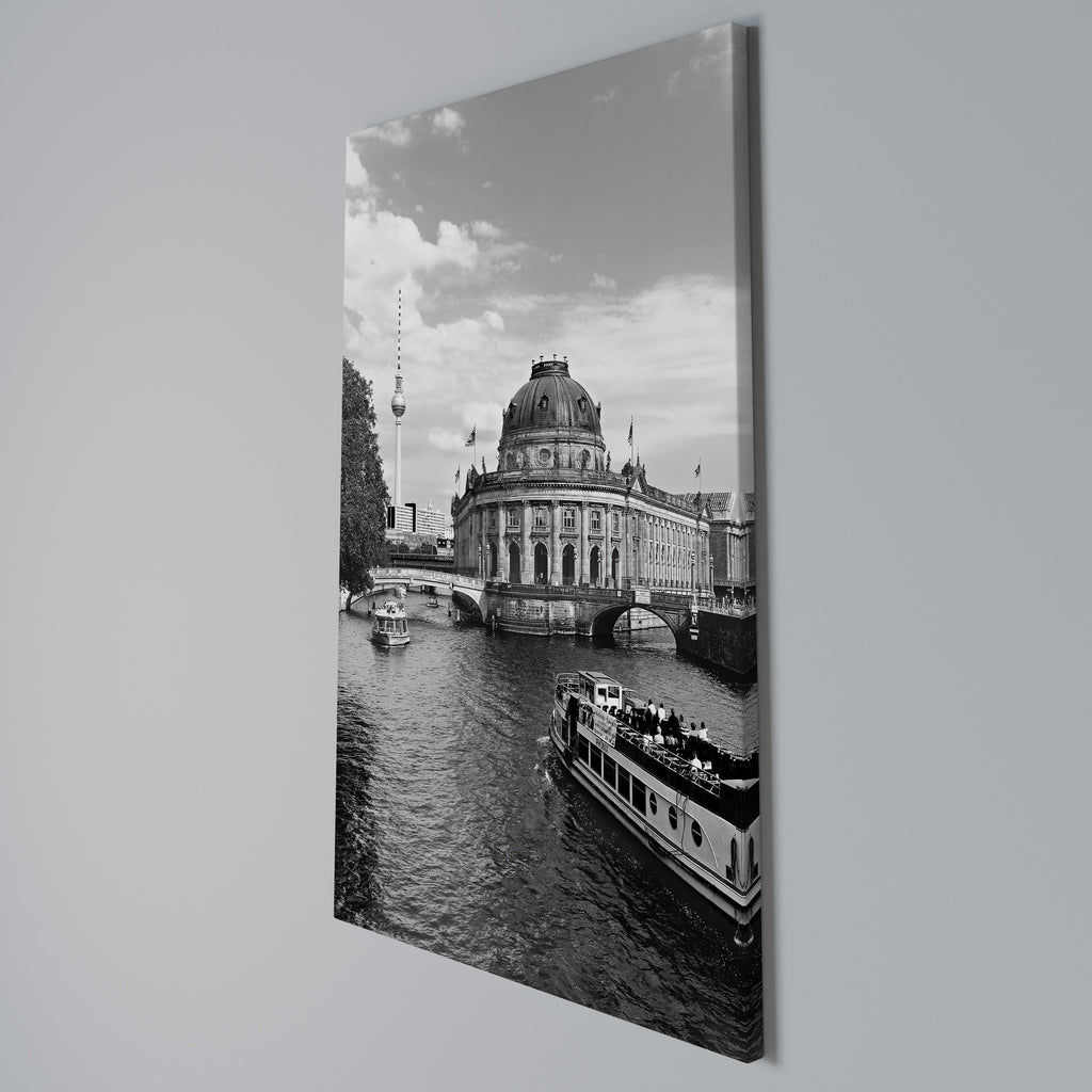 GHOSTS OF HISTORY Vertical Canvas Print