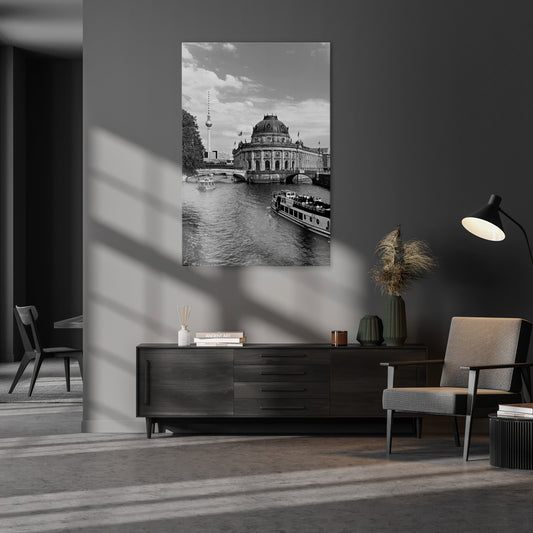 GHOSTS OF HISTORY Vertical Canvas Print