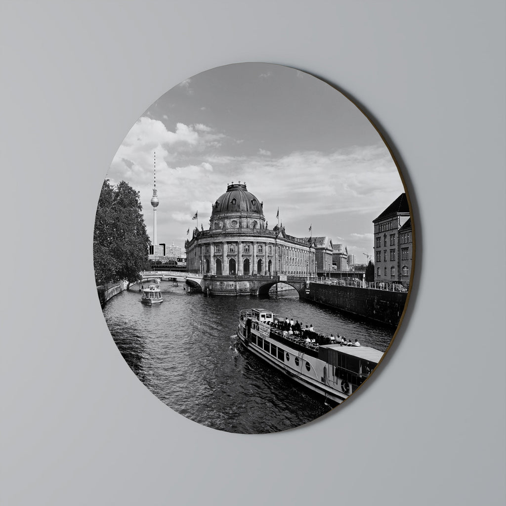 Rund väggdekoration HISTORIENS SPÖKEN