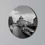 GHOSTS OF HISTORY Round Wall Art