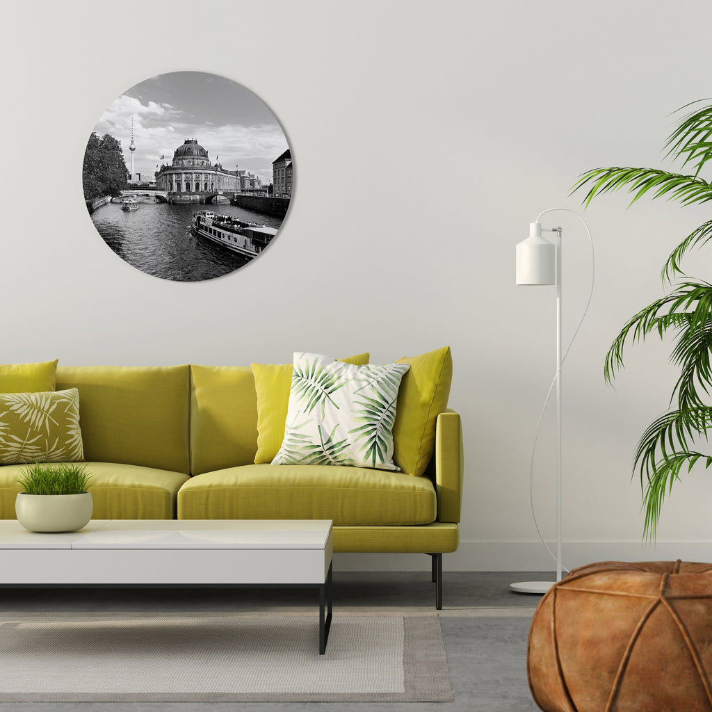 Rund väggdekoration HISTORIENS SPÖKEN