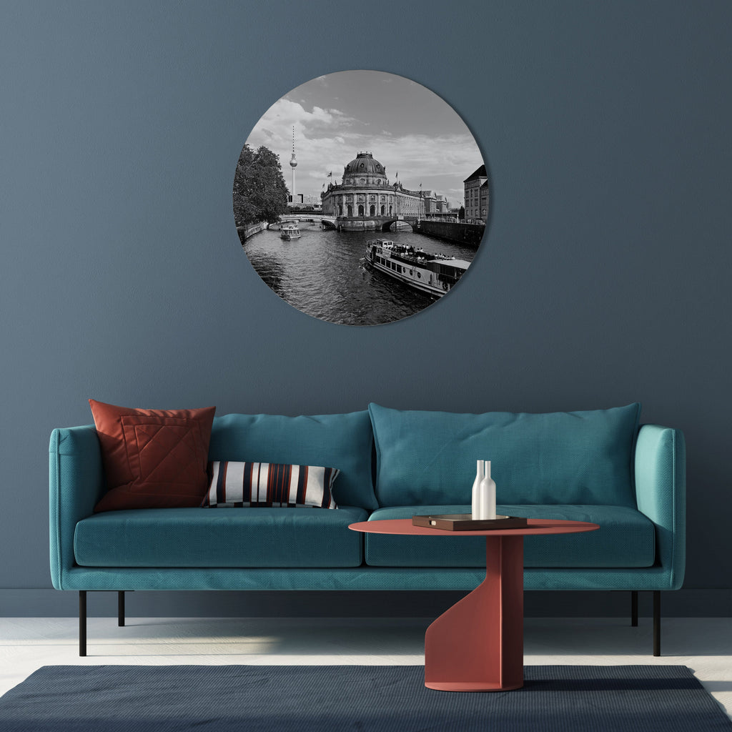 Rund väggdekoration HISTORIENS SPÖKEN