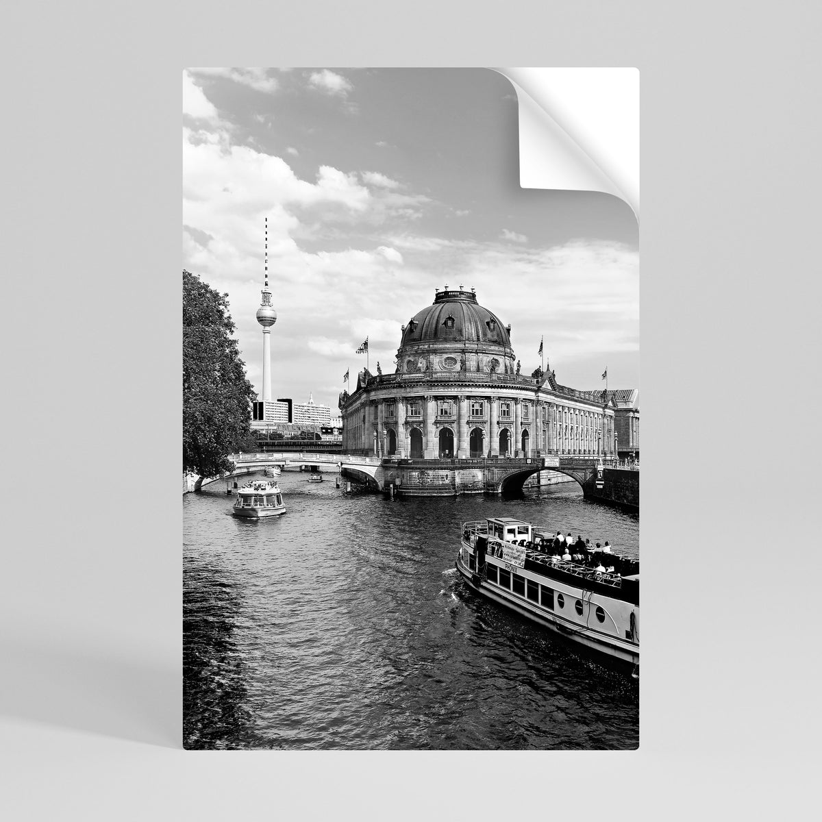 GHOSTS OF HISTORY Peel and Stick Vertical Poster