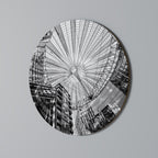 CEILING OF DREAMS Round Wall Art