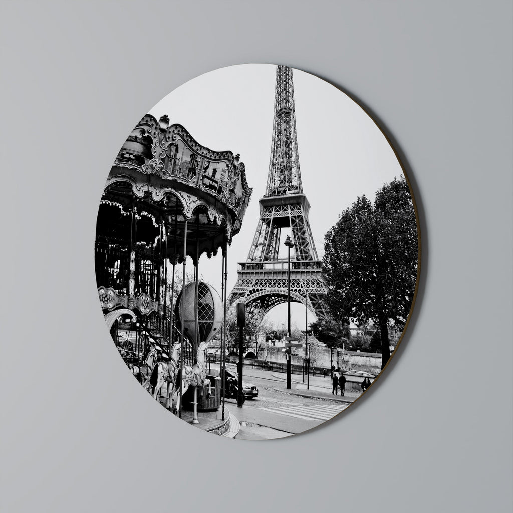 STADENS CHARM Rund väggdekoration