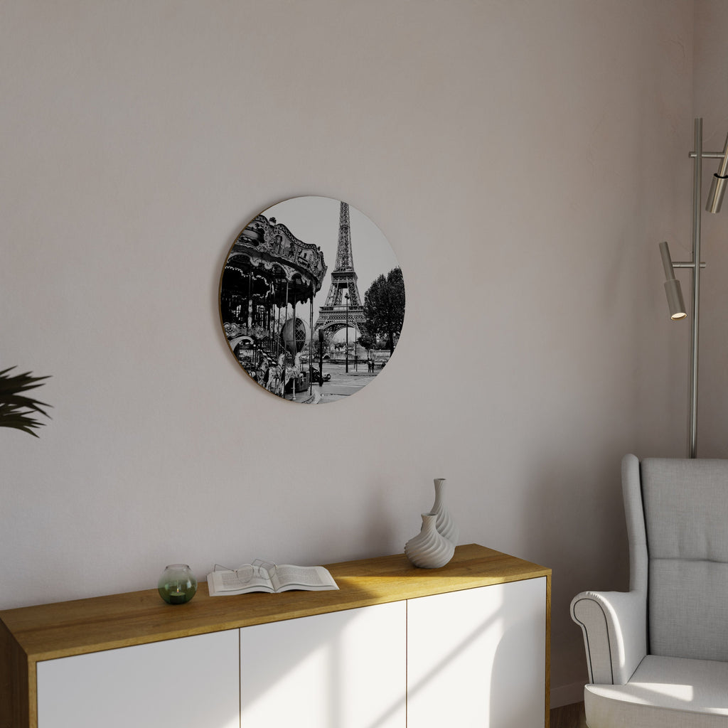 STADENS CHARM Rund väggdekoration