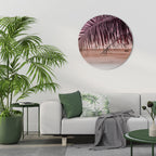 TROPICAL WHISPERS Round Wall Art